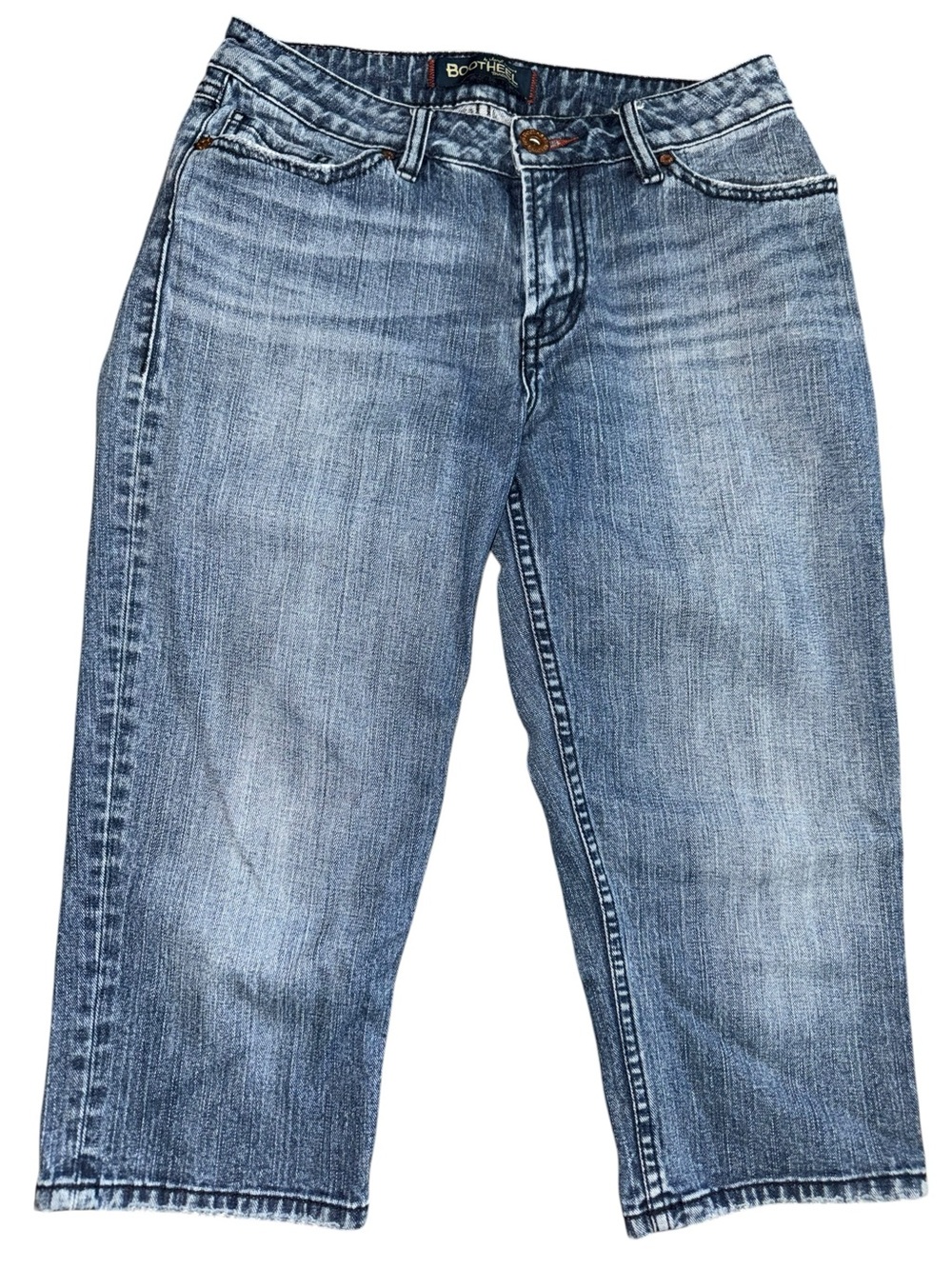 BootHeel Sheryl Crow Fairfax Relaxed Capri Jeans Women’s 28 Y2K Western